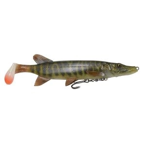 Gumená nástraha 4D Pike Shad 20cm 65g Striped Pike